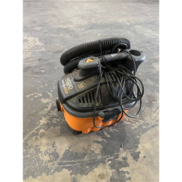 RIGID Portable Vac - 4 Gallon - 5.0 Peak Up