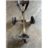 Image 2 : Evolution Plus Caddy - 3 wheel aluminum Golf Push Cart