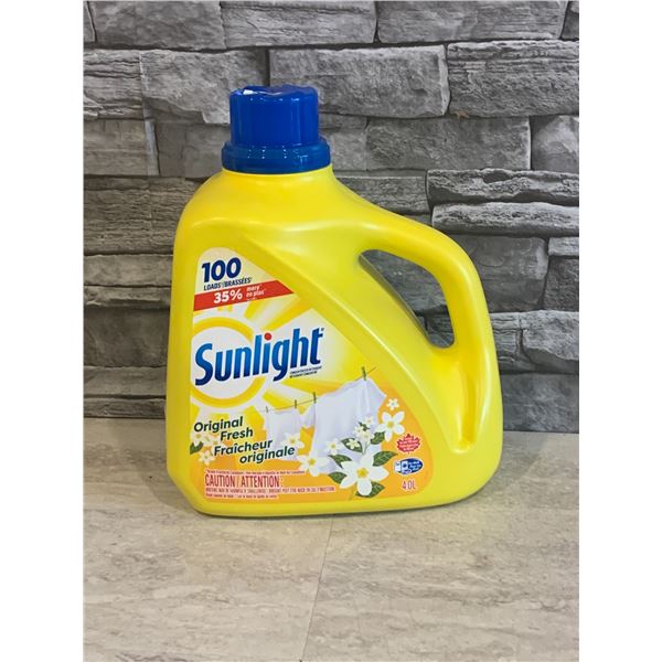 Sunlight Laundry Soap - Original Fresh Scent - 100 Loads - 4.0 L - Brand New