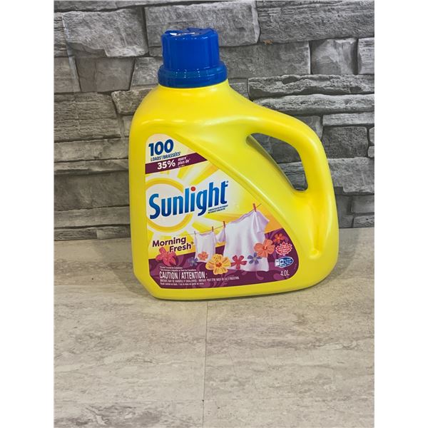 Sunlight Laundry Soap - Morning Fresh Scent - 100 Loads - 4.0 L - Brand New