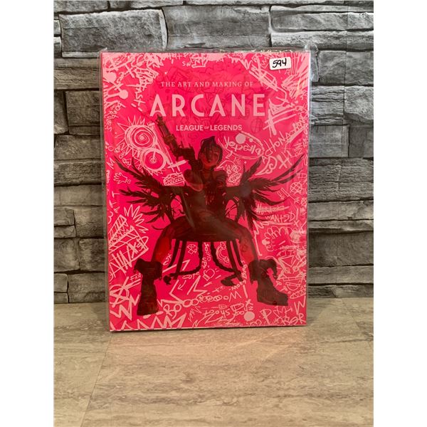 The Art And Making of Arcane - League of Legends - Hard Cover Book - New