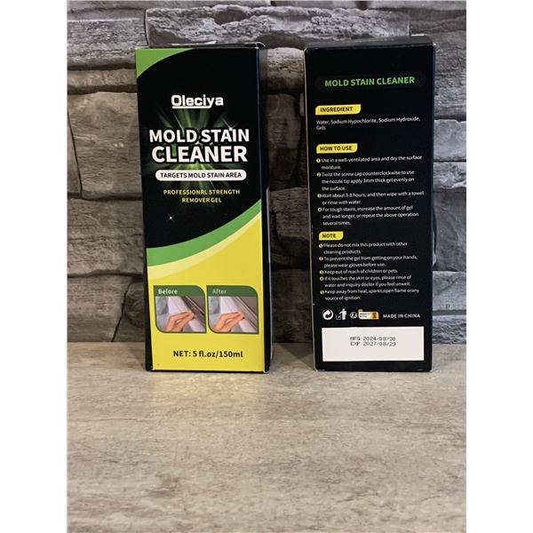 Lot of 2 - Oleciya Mold Stain Cleaner - New