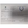 Image 3 : $10K(6.4G), LAB DIAMOND (0.4CT), SAPPHIRE (25CT)NECKLACE 16", APPRAISED VALUE $1000