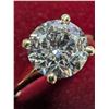 Image 1 : 10K (1.76G), (LAB DIAMOND ) (1.61CT)RING,  SIZE 6, APPRAISED INSURANCE VALUE $3625