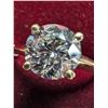 Image 2 : 10K (1.76G), (LAB DIAMOND ) (1.61CT)RING,  SIZE 6, APPRAISED INSURANCE VALUE $3625