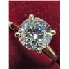 Image 3 : 10K (1.76G), (LAB DIAMOND ) (1.61CT)RING,  SIZE 6, APPRAISED INSURANCE VALUE $3625