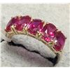 Image 2 : 10K(2G), (LAB RUBY) (3CT)RING,  SIZE 7, APPRAISED INSURANCE VALUE $2300