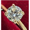 Image 2 : 14K YELLOW GOLD 1.3G LAB DIAMOND 0.46CT  RING, SUGGESTED RETAIL VALUE $2150