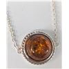 Image 2 : SILVER AMBER 7.5"  BRACELET, SUGGESTED RETAIL VALUE $200