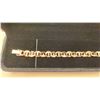 Image 3 : NEW 18K GOLD PLATED 8.5MM SIMULATED DIAMOND (CZ) BRACELET, ADJUSTABLE 7"-8" LONG