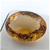 Image 2 : 49.11 CT CERTIFIED MADEIRA CITRINE GEMSTONE ($5,600 APPRAISAL, APPRAISAL NOT GUARANTEED)