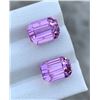Image 2 : 9.55 CT CERTIFIED PINK KUNZITE GEMSTONE PAIR ($4,990 APPRAISAL, APPRAISAL NOT GUARANTEED)