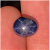 Image 1 : 5.15 CT CERTIFIED BLUE STAR SAPPHIRE GEMSTONE ($10,300 APPRAISAL, APPRAISAL NOT GUARANTEED)