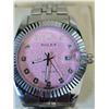 Image 1 : ROLEX DATE-JUST PINK DIAL WITH ROLEX INSCRIPTIONS AND DIAMOND INDEXES ROLEX REPLICA WATCH