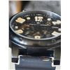 Image 4 : AUTHENTIC CHRISTIAN VAN SANT CV6130 SKELETON AUTOMATIC WATCH STAINLESS STEEL CASE BLACK