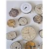 Image 2 : BAG OF VINTAGE MECHANICAL WATCH FACES VERTEX, REGENCVY, BUREN, H&G, LANCO,