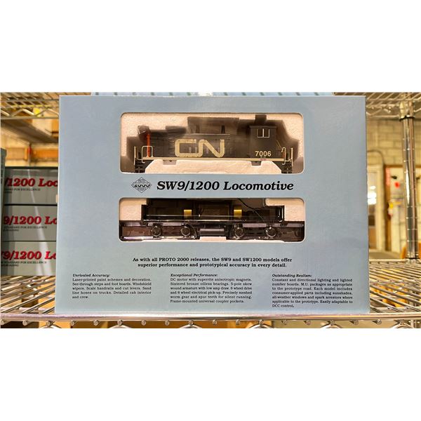 PROTO 2000 SERIES SW9/1200 LOCOMOTIVE HO SCALE MODEL TRAIN