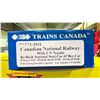 Image 5 : TRAINS CANADA CANADIAN NATIONAL RAILWAY ITEM# 1-2010 & (2) ITEM 1-2011