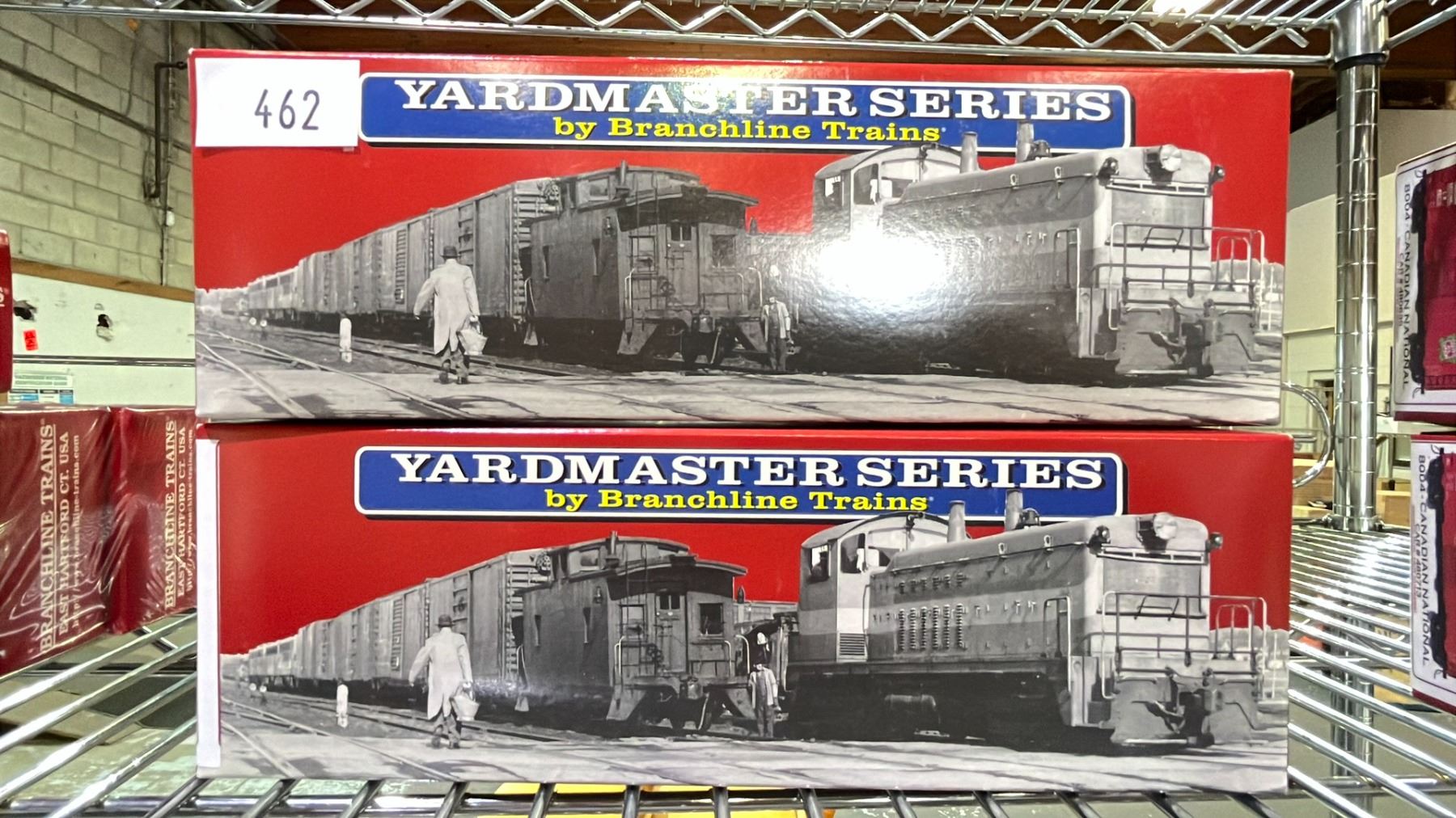 Scale O Model Train Kit (2) BRANCHLINE TRAINS YARDMASTER SERIES CANADIAN NATIONAL AAR 40 ...