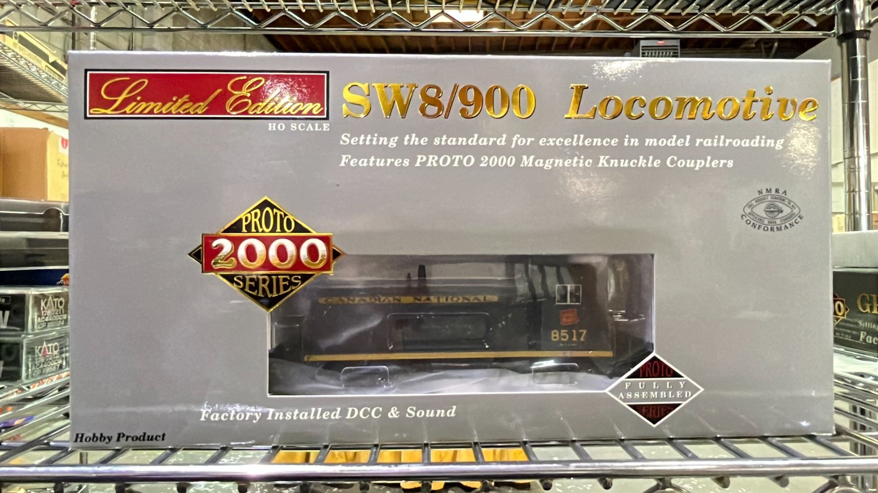 Proto Sw8 PROTO 2000 SERIES SW8/900 LOCOMOTIVE HO SCALE MODEL TRAIN *FACTORY ...