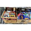 Image 2 : 4 BOXES OF ASSORTED DIE CAST VEHICLES - HOT WHEELS & MATCHBOX