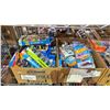 Image 2 : 4 BOXES OF ASSORTED DIE CAST VEHICLES - HOT WHEELS, MATCHBOX & PIXAR