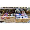 Image 2 : 4 BOXES OF ASSORTED DIE CAST VEHICLES - JADA TOYS, PIXAR & HOT WHEELS
