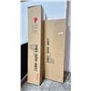 Image 3 : ZANE QUEEN SIZE GREY BED FRAME *NEW IN BOX* (2 BOXES)