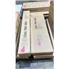 Image 2 : EZBASE TWIN SIZE GREY LINEN BED FRAME *NEW IN BOX* (2 BOXES)