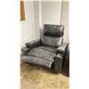 Image 2 : *TESTED WORKING* ELECTRIC LEATHER RECLINING THEATER SET WITH ADJUSTABLE HEADREST STORAGE,