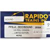 Image 2 : RAPIDO TRAINS INC VIA RAIL CANADA LIMITED EDITION HO SCALE MODEL TRAIN *DCC/SOUND*