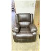 Image 1 : LEATHER ROCKING RECLINER