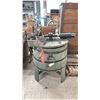 Image 2 : ANTIQUE WASHING MACHINE & SHOWER BENCH