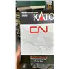 Image 2 : 5 KATO 106-102-1 N CANADIAN NATIONAL "TRANSCONTINENTAL" 7-CAR SET N SCALE MODEL TRAINS