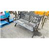 Image 2 : CAST IRON BENCH 51"W