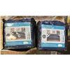 Image 1 : (2) BLUE STRETCH SOFA COVERS