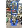Image 2 : CHICAGO ELECTRIC POWER TOOLS INDUSTRIAL BREAKER HAMMER ON A PNEUMATIC TIRE TWO WHEEL DOLLY WITH FOUR