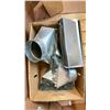 Image 3 : 3 BOXES OF ASSORTED GALVANIZED & PLASTIC DUCTING ATTACHMENTS & 39" CONDUIT VENT PIPE EXTENSION