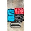 Image 2 : 3 ASSORTED EMPTY HARD TRANSPORT CASES
