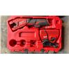 Image 2 : MILWAUKEE COPPER TUBING CUTTER WITH CHARGER *NO BATTERY* IN A HARD TRANSPORT CASE