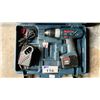 Image 2 : BOSCH 3850 DRILL WITH BATTERY & CHARGER IN A HARD TRANSPORT CASE