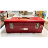 Image 1 : TOOLBOX WITH ASSORTED TOOL CONTENTS