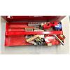 Image 2 : TOOLBOX WITH ASSORTED TOOL CONTENTS