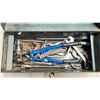 Image 3 : TOOLBOX WITH ASSORTED TOOL CONTENTS