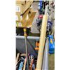 Image 2 : BIN OF ASSORTED ITEMS INCLUDING; PIPE CLAMPS, MAKITA ANGLE GRINDER, C CLAMPS & MORE (BIN NOT