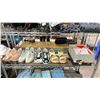 Image 1 : SHELF OF ASSORTED SHOES INCLUDING; GUESS, NIKE AIR JORDAN, NEW BALANCE & MORE