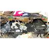 Image 1 : SHELF OF ASSORTED CLOTHING & BACKPACK