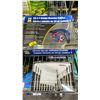 Image 2 : SHELF OF ASSORTED ITEMS INCLUDING; WRENCH SETS, BOOSTER CABLES, STAINLESS STEEL PICK SET & MORE