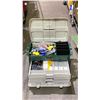 Image 2 : PLANO 758 TACKLE BOX WITH ASSORTED CONTENTS