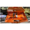 Image 2 : SHELF OF ASSORTED ITEMS INCLUDING; HAND TOOLS, FUSES, POOL CUE REPAIR KIT & MORE